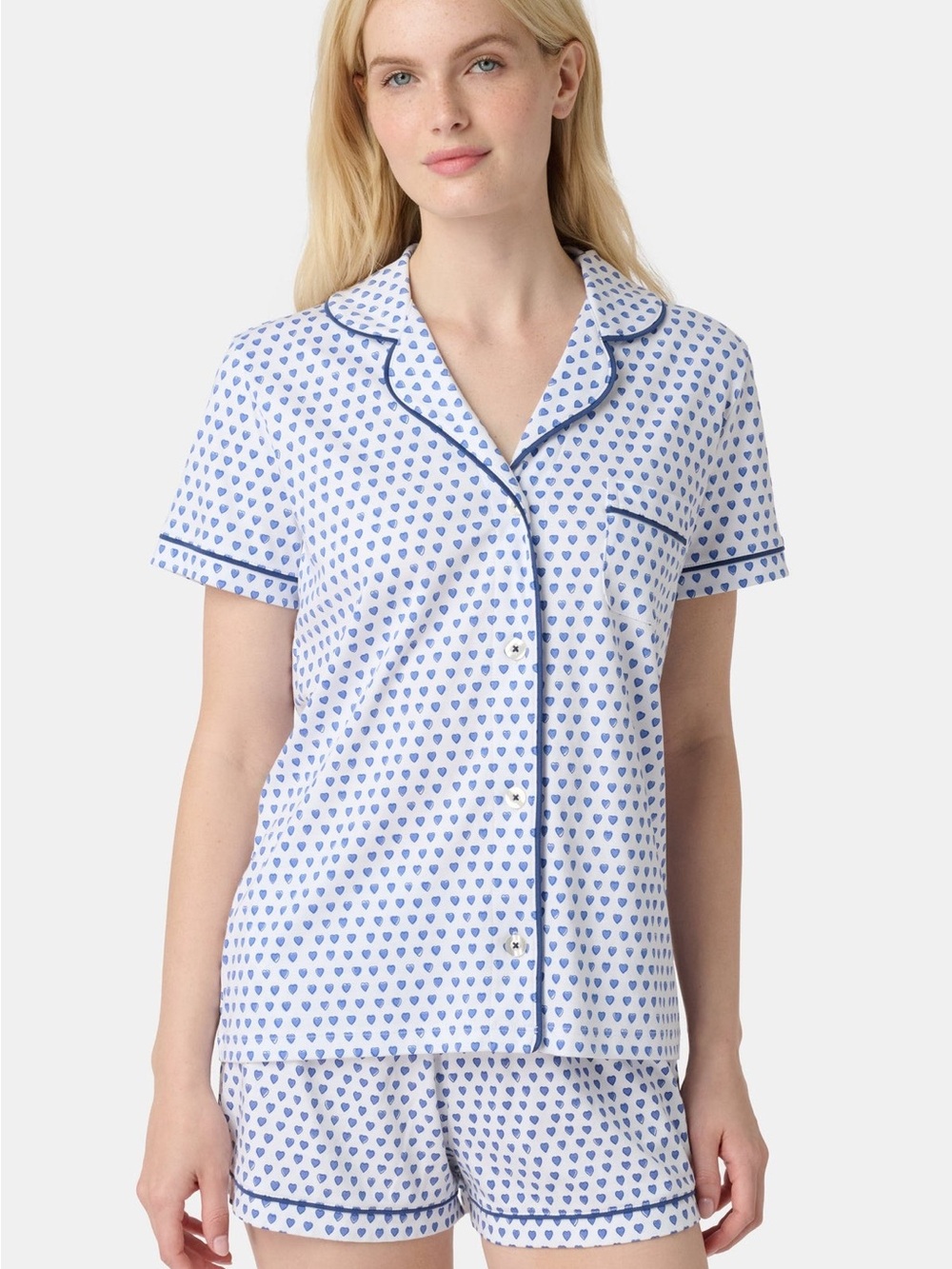 Roller Rabbit Hearts Polo Pajama Set – Size Small